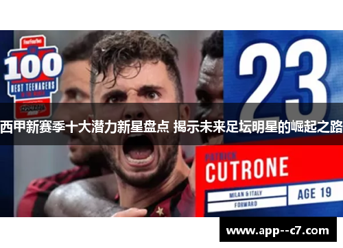 西甲新赛季十大潜力新星盘点 揭示未来足坛明星的崛起之路